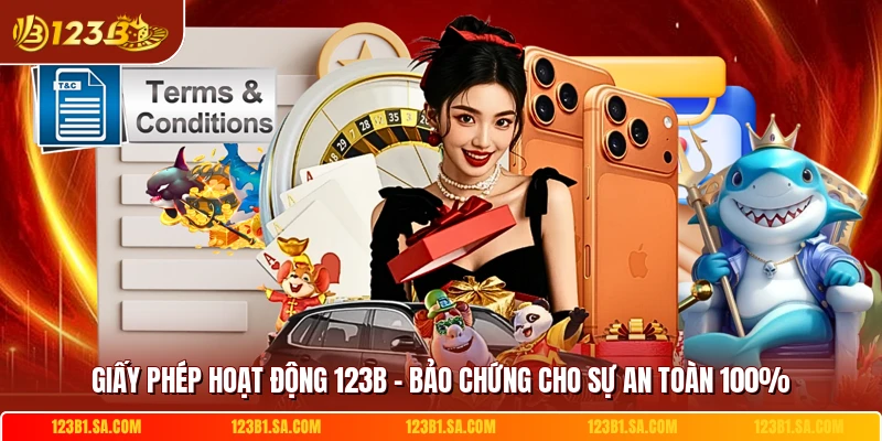 Giấy Phép Hoạt Động 123B - Bảo Chứng Cho Sự An Toàn 100%
