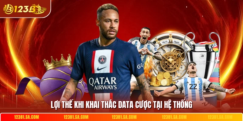 Lợi thế khi khai thác data cược tại hệ thống 