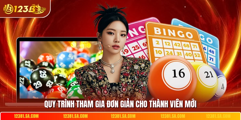 Quy trình tham gia đơn giản cho thành viên mới 