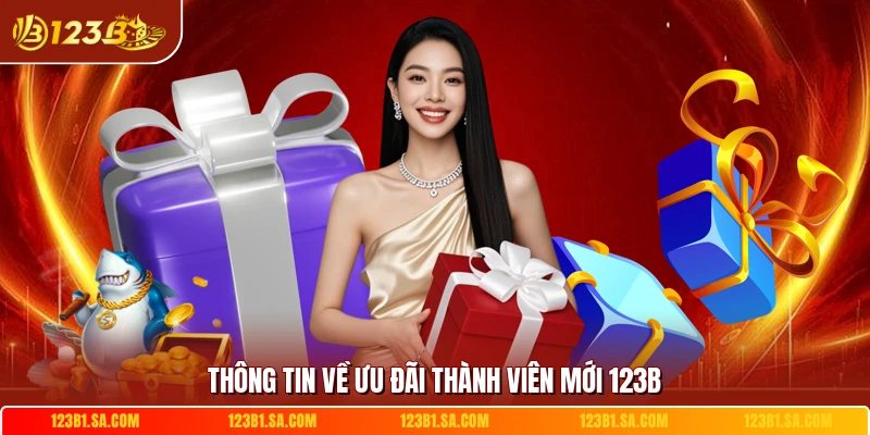 Thông tin về ưu đãi thành viên mới 123B