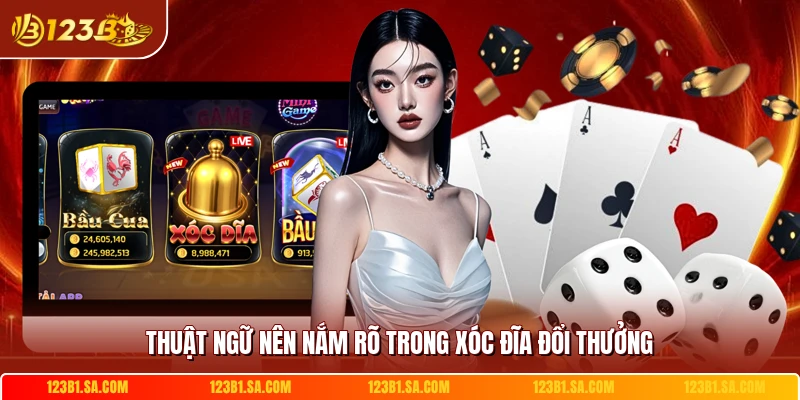 Thuật ngữ nên nắm rõ trong xóc đĩa đổi thưởng