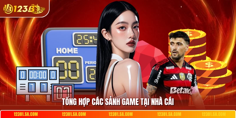 Tổng hợp các sảnh game tại nhà cái
