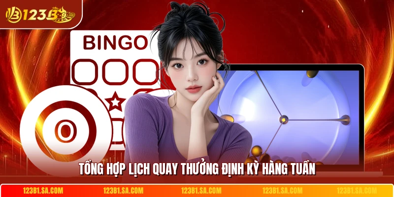 Tổng hợp lịch quay thưởng định kỳ hàng tuần 
