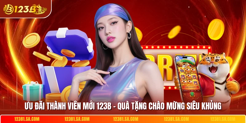 Ưu Đãi Thành Viên Mới 123B - Quà Tặng Chào Mừng Siêu Khủng